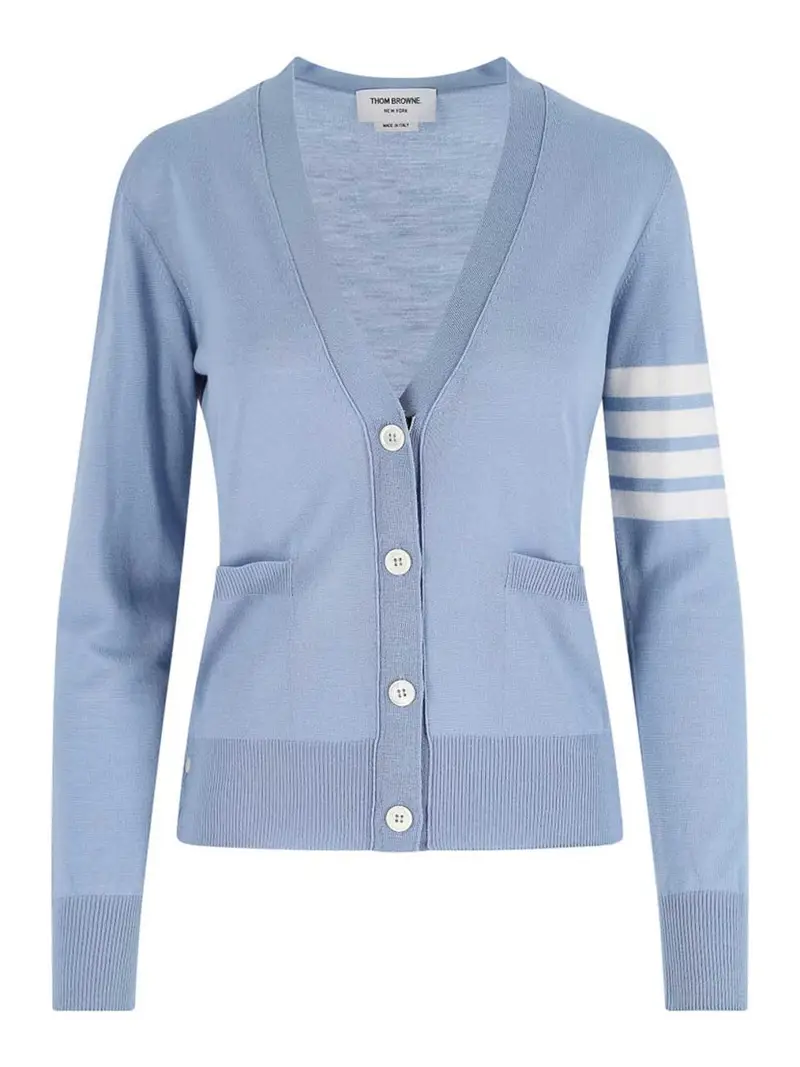 THOM BROWNE Cardigan Blu 3856681