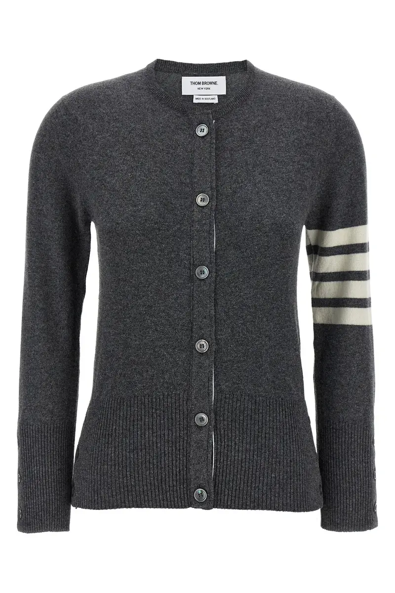 THOM BROWNE Cardigan Grigio 2543069