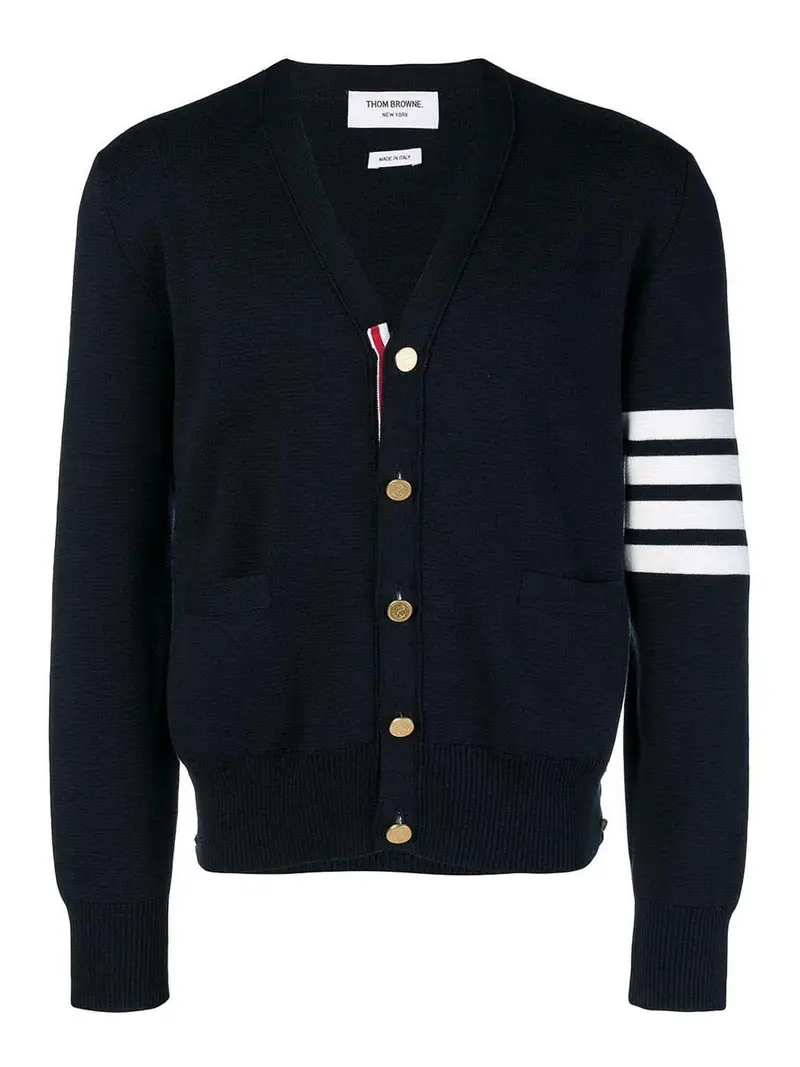 THOM BROWNE Cardigan Blu 4229813