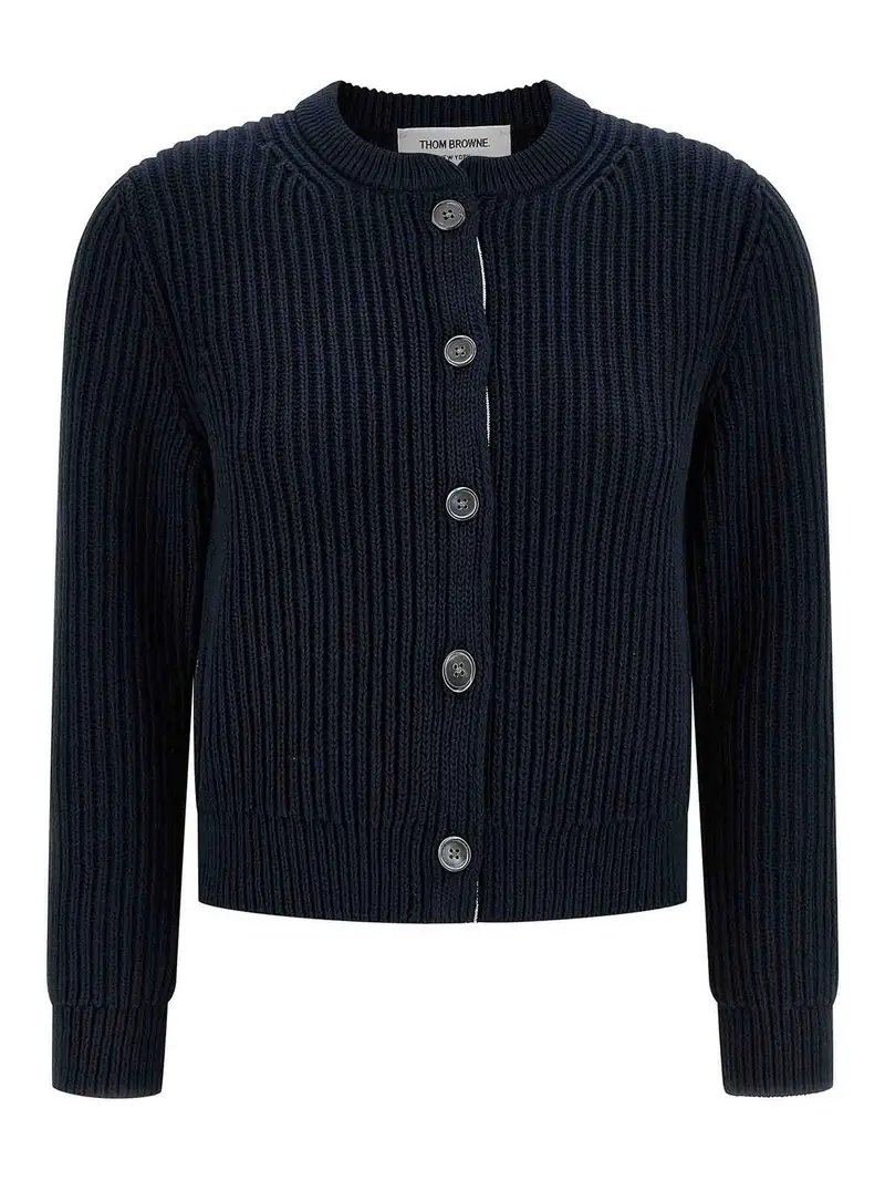 THOM BROWNE Cardigan Blu 4354765