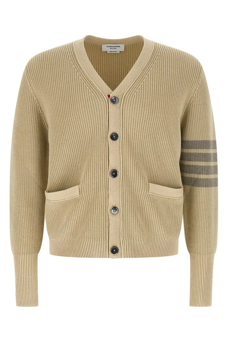 THOM BROWNE Cardigan Beige 3883965