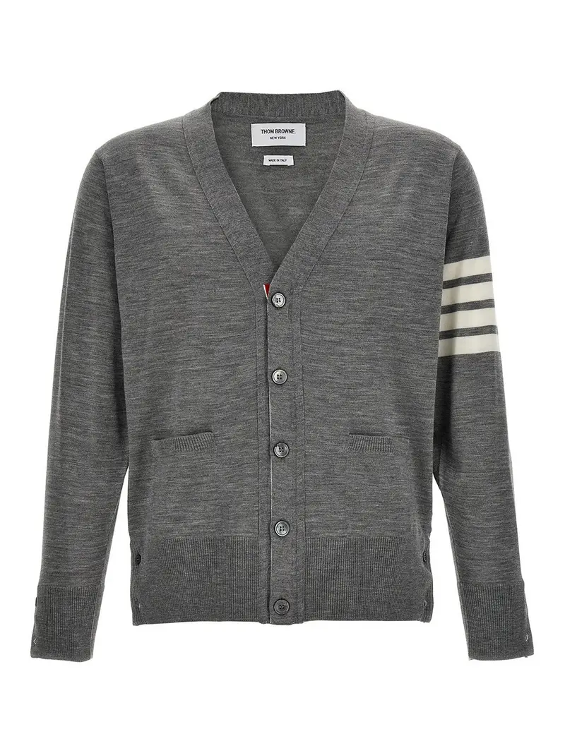 THOM BROWNE Cardigan Grigio 3999697