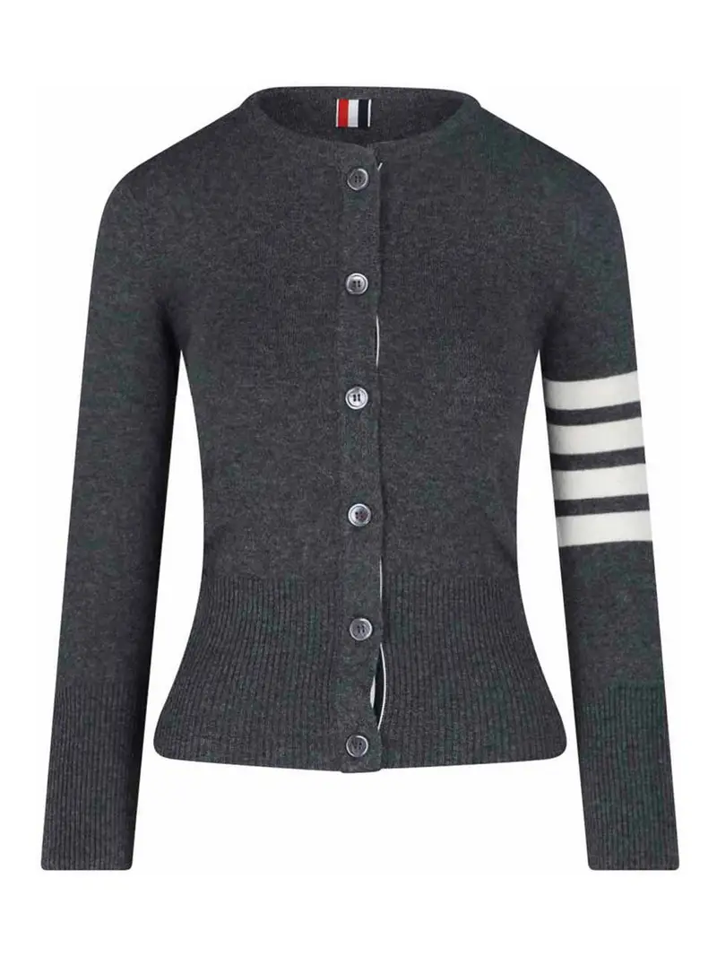 THOM BROWNE Cardigan Grigio 3999717