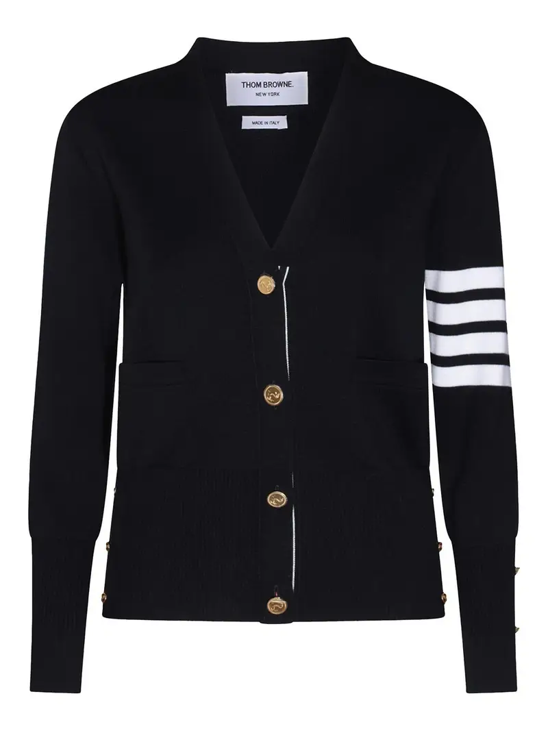 THOM BROWNE Cardigan Blu 3856396