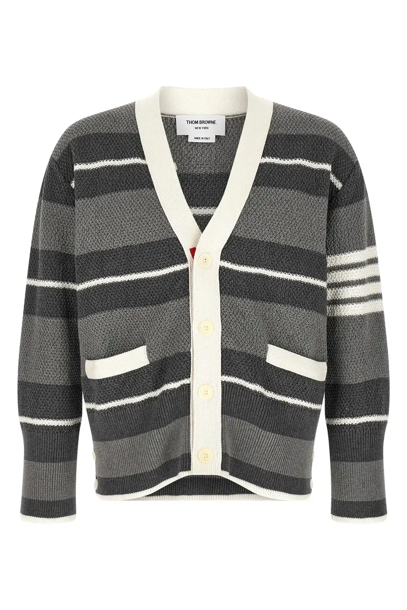 THOM BROWNE Cardigan Grigio 4257003