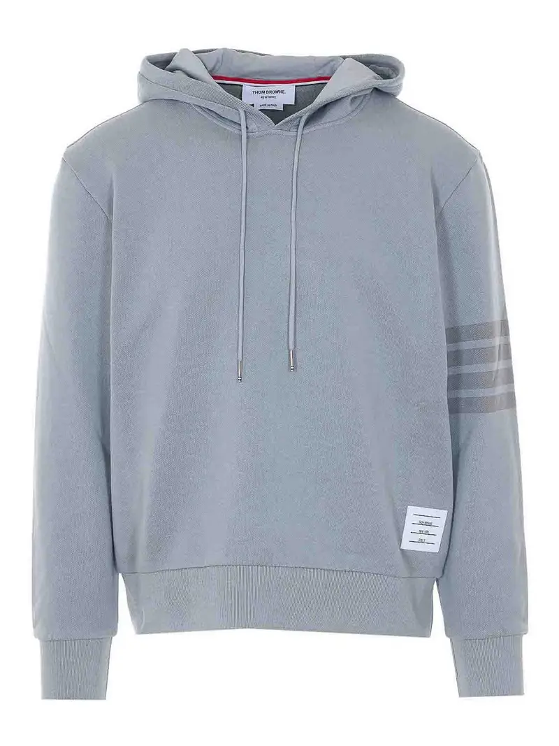 Felpa con cappuccio grigia Grigio