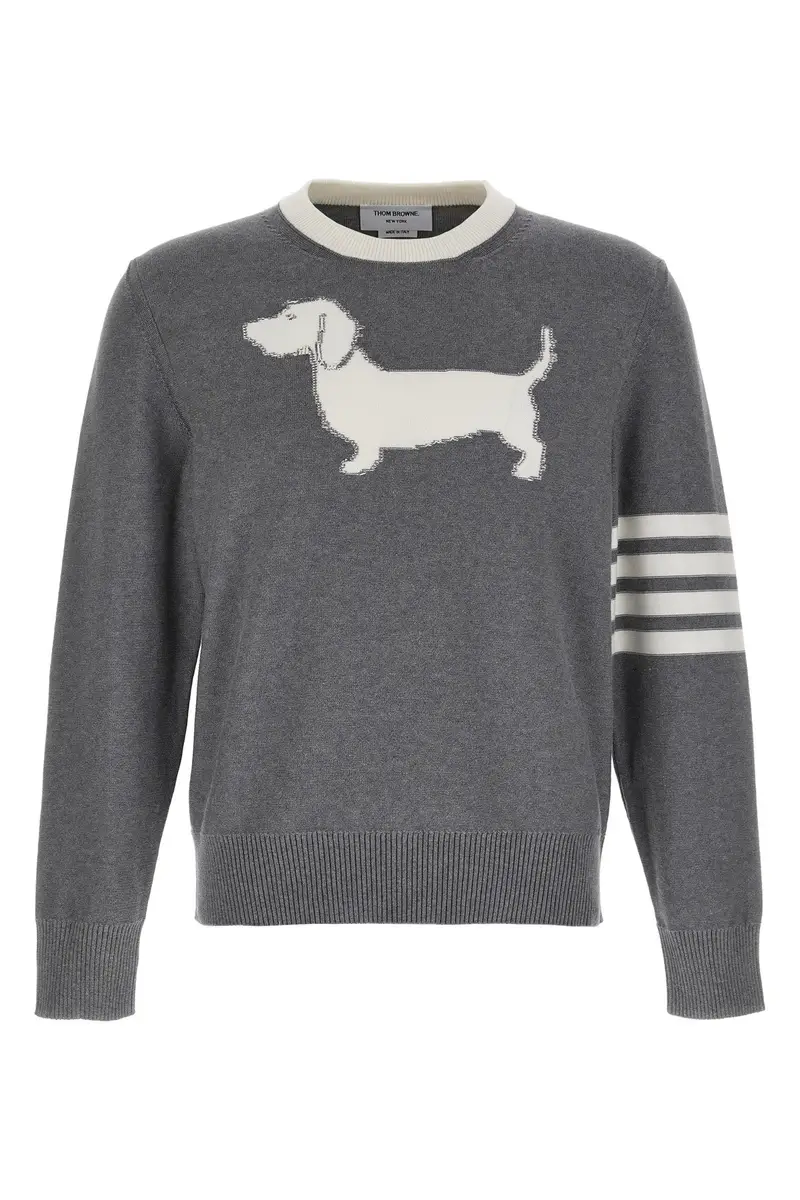 Maglione 4-Bar Hector Grigio