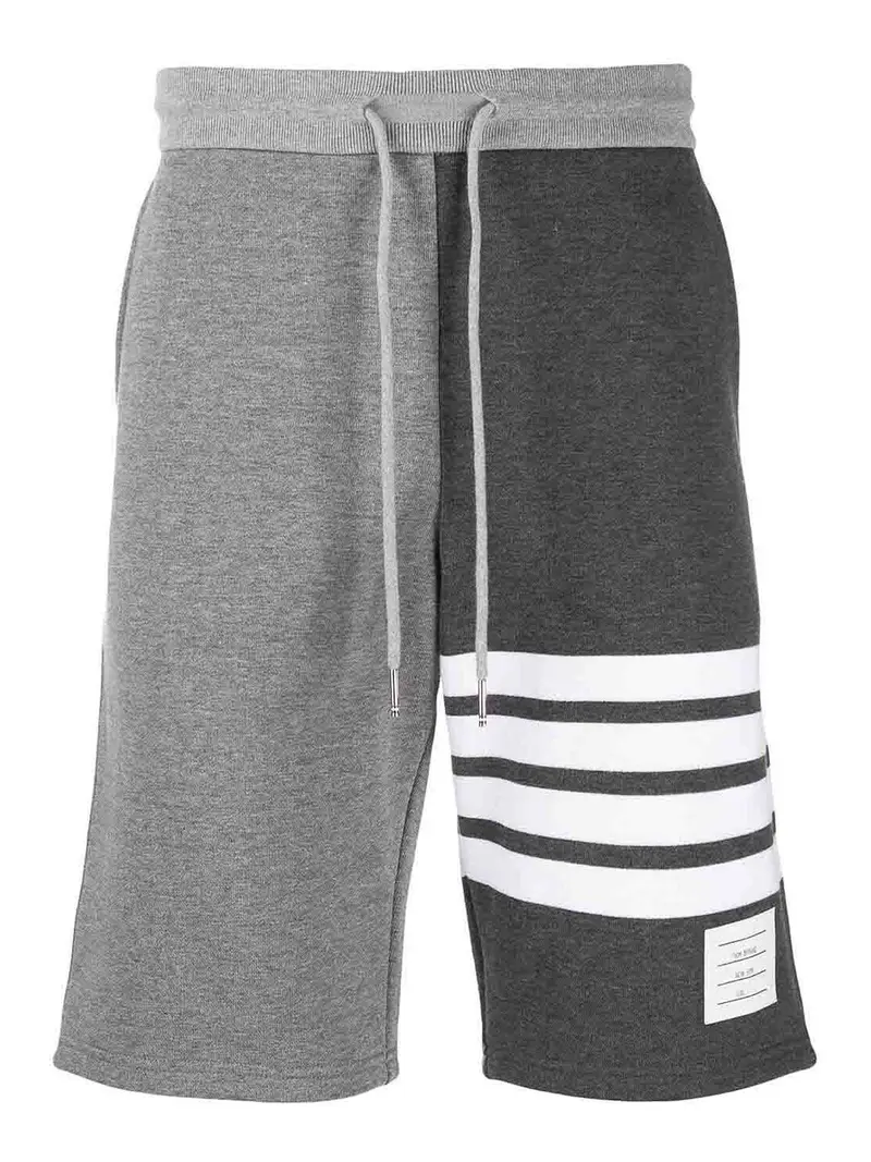 Pantaloncini Sportivi 4-Bar Grigio