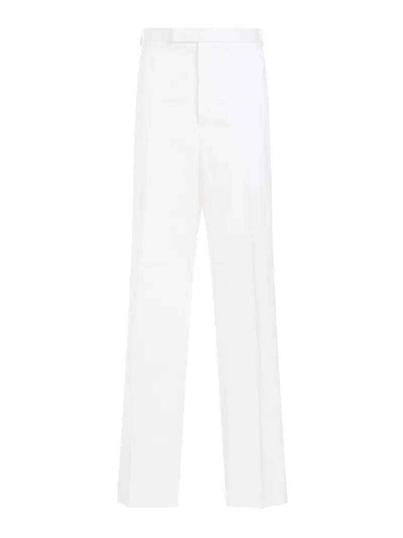 Pantaloni chino gambe dritte Bianco