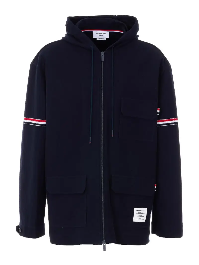 THOM BROWNE Parka Blu 4229791