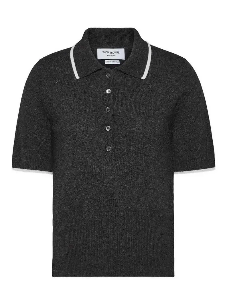 THOM BROWNE Polo Grigio 4230634