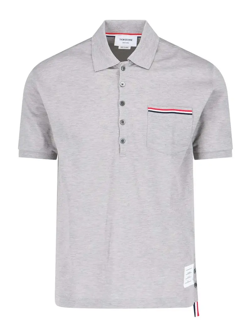 THOM BROWNE Polo Grigio 3293762