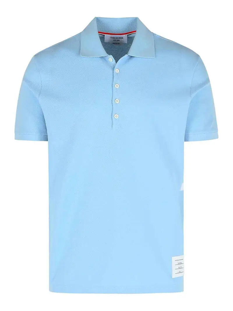 THOM BROWNE Polo Azzurro 3853085