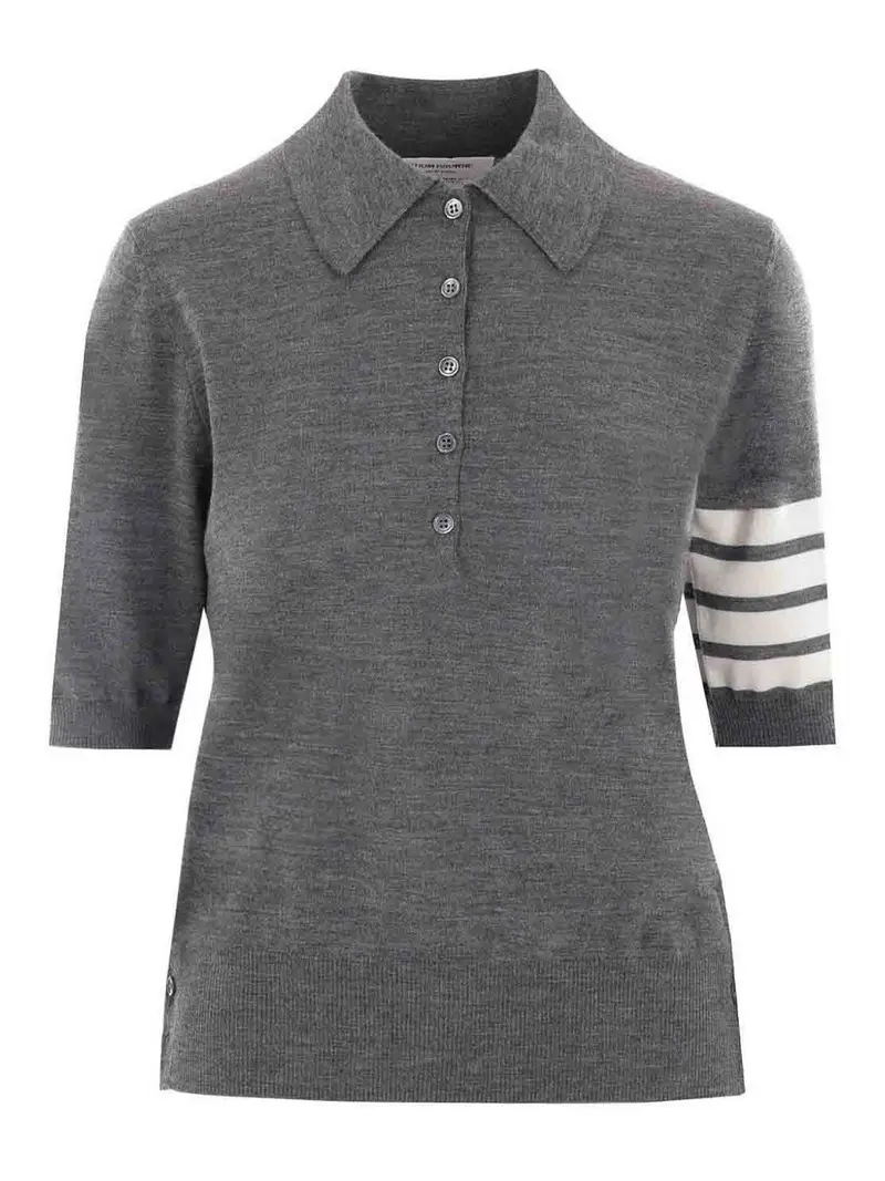 THOM BROWNE Polo Grigio 4000957