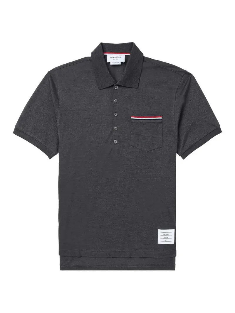 THOM BROWNE Polo Grigio 4185083