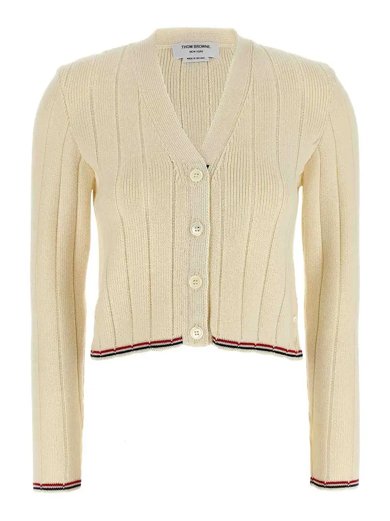 THOM BROWNE Cardigan Bianco 3269373
