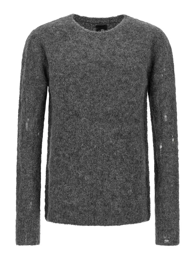 Maglione di lana alpaca Grigio