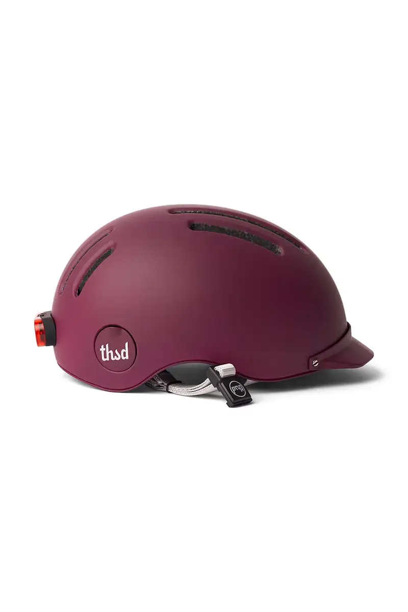 casco Chapter Small Deep Burgundy Granata miniatura 4
