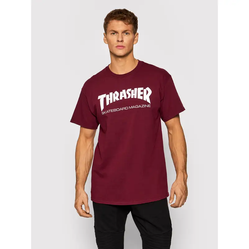 Thrasher T-shirt Bordeaux 3200612