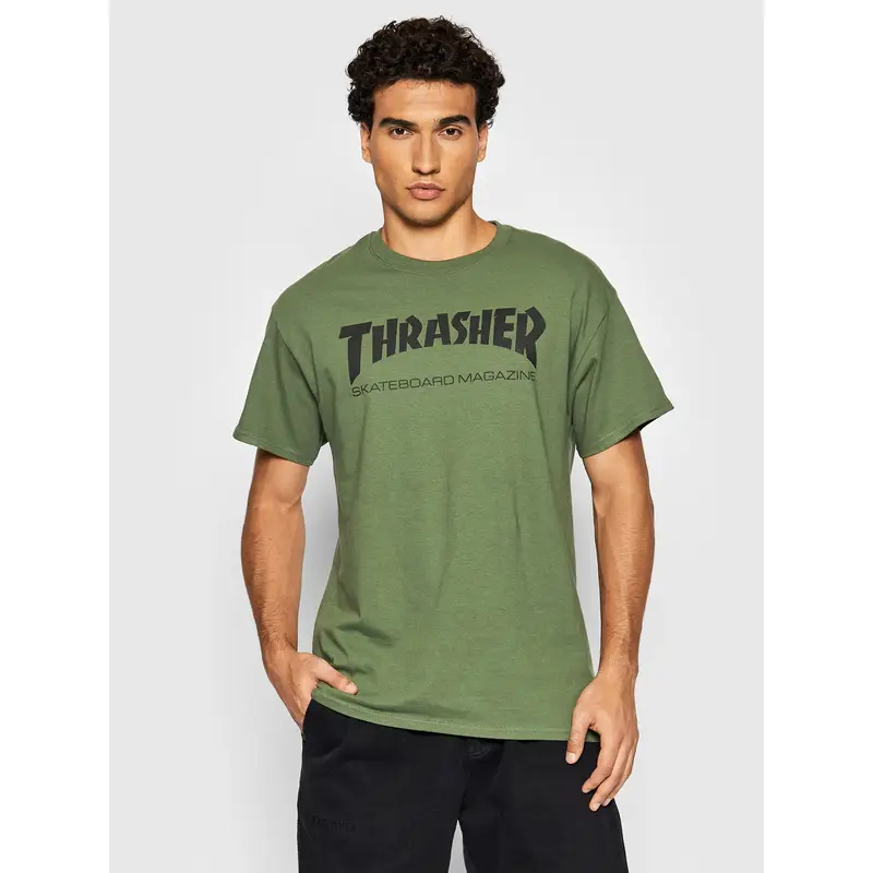 Thrasher T-shirt Verde 3200613