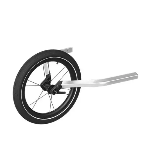 Chariot 2 Double - jogging kit rimorchio bici Black