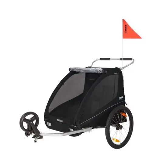 Coaster XT - rimorchio per bici Black