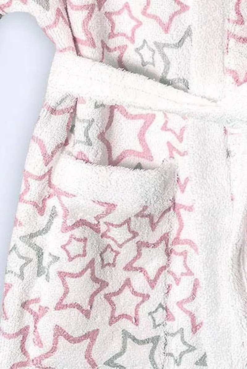 Ti TIN Accappatoio Per Bambino o Bambina con Cappuccio in Spugna | 100% Cotone Morbido e Assorbente con Un Design a miniatura 3