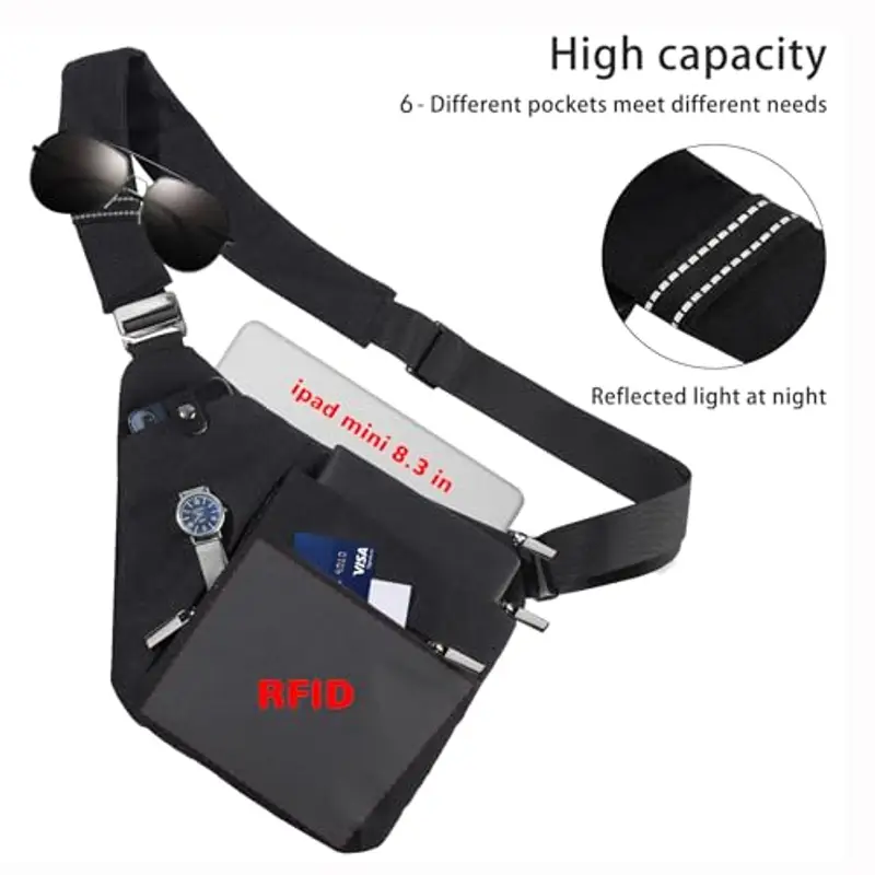 Tibroni Borsa a tracolla Uomo 1602797 miniatura 3