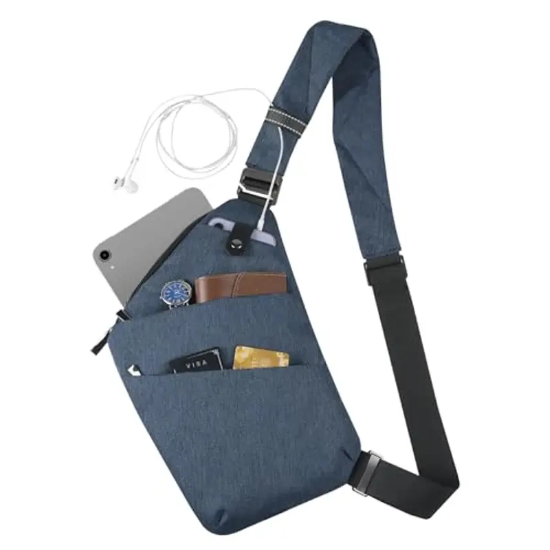 Tibroni Borsa a tracolla Uomo Blu 1602795