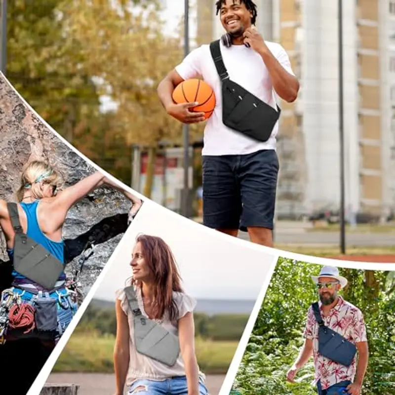 Tibroni Borsa a tracolla Uomo Blu 1602795 miniatura 2