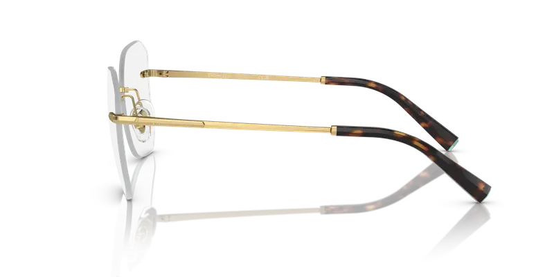 Tiffany Donna TF1150 6002 Montature da vista Metallo Oro Trasparente Geometrica Normale miniatura 3