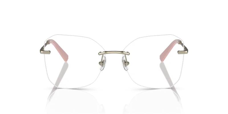 Tiffany Donna TF1150 6021 Montature da vista Metallo Oro Trasparente Geometrica Normale miniatura 2