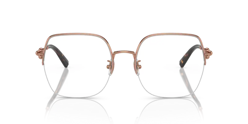 Tiffany Donna TF1153D 6105 Montature da vista Metallo Rosso Trasparente Squadrata Normale miniatura 2