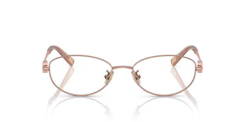 Tiffany Donna TF1162TD 6168 Montature da vista Titanio Oro Trasparente Rotonda Normale miniatura 2