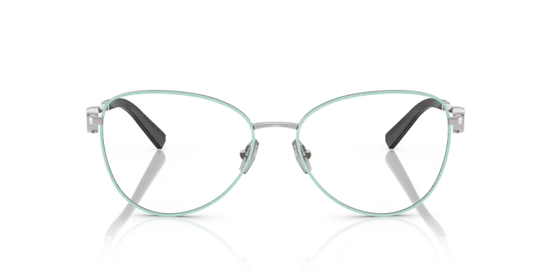 Tiffany Donna TF1163B 6151 Montature da vista Acciaio Blu Trasparente Pilot Normale miniatura 2