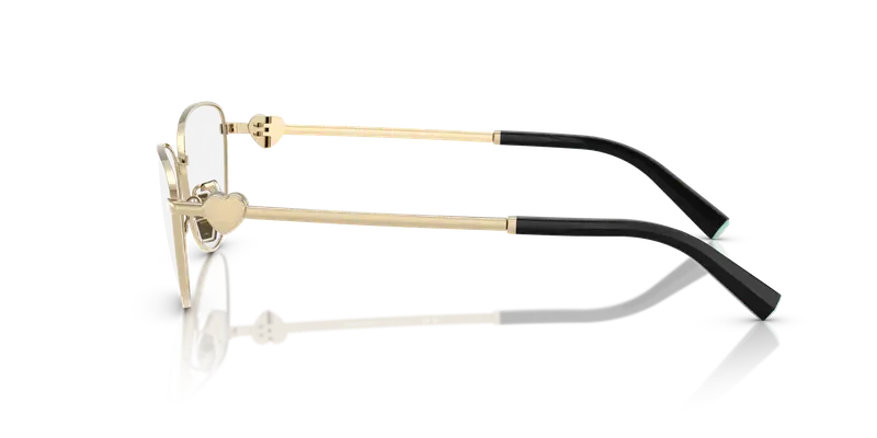 Tiffany Donna TF1164B 6021 Montature da vista Acciaio Oro Trasparente Rotonda Normale miniatura 3