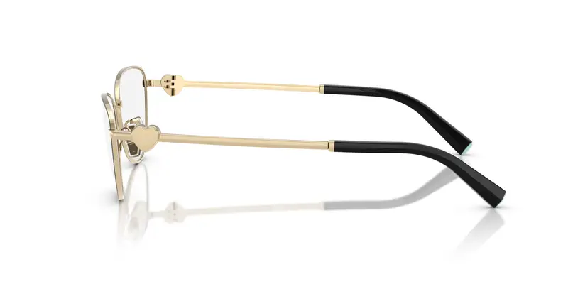 Tiffany Donna TF1164B 6164 Montature da vista Acciaio Nero Trasparente Rotonda Normale miniatura 3