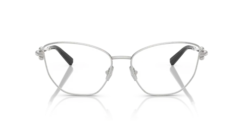 Tiffany Donna TF1166 6001 Montature da vista Acciaio Argento Trasparente Cat Eye Normale miniatura 2