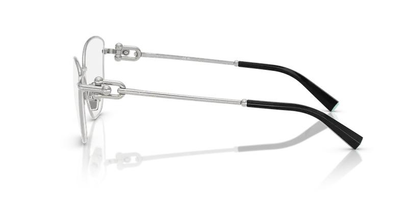 Tiffany Donna TF1166 6001 Montature da vista Acciaio Argento Trasparente Cat Eye Normale miniatura 3