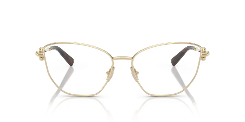 Tiffany Donna TF1166 6021 Montature da vista Acciaio Oro Trasparente Cat Eye Normale miniatura 2