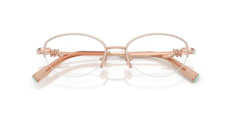 Donna TF1171D 6105 Montature da vista Metallo Oro Trasparente Rotonda Normale miniatura 2