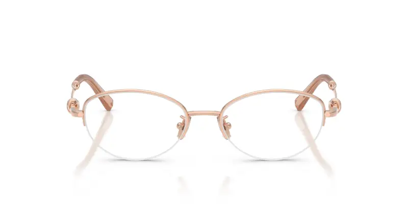 Donna TF1171D 6105 Montature da vista Metallo Oro Trasparente Rotonda Normale miniatura 3