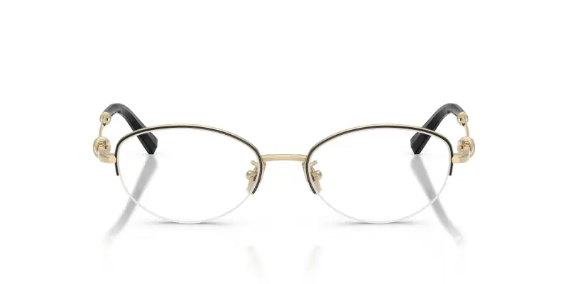 Donna TF1171D 6164 Montature da vista Metallo Nero Trasparente Rotonda Normale miniatura 3