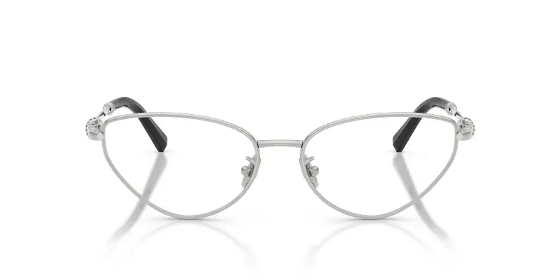 Donna TF1172B 6001 Montature da vista Metallo Argento Trasparente Cat Eye Normale miniatura 3