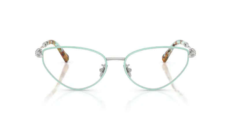 Donna TF1172B 6151 Montature da vista Metallo Blu Trasparente Cat Eye Normale miniatura 3