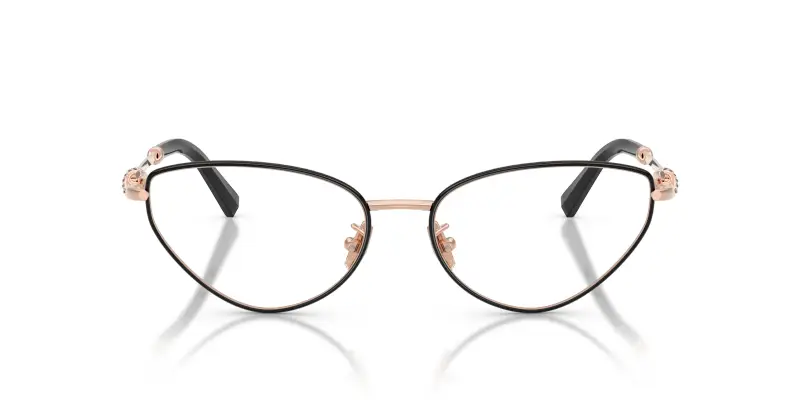 Donna TF1172B 6162 Montature da vista Metallo Nero Trasparente Cat Eye Normale miniatura 3