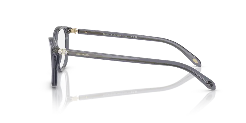 Tiffany Donna TF2109HB 8405 Montature da vista Acetato Viola Trasparente Squadrata Normale miniatura 3