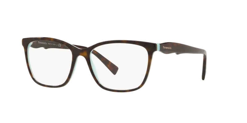 Tiffany Donna TF2175  8134 Montature da vista Acetato Marrone Trasparente Squadrata Normale