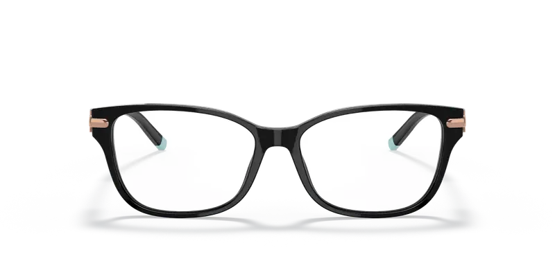 Tiffany Donna TF2207 8339 Montature da vista Acetato Nero Trasparente Squadrata Normale miniatura 2