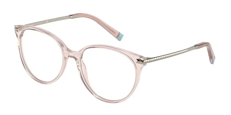 Tiffany Donna TF2209  8328 Montature da vista Acetato Rosa Trasparente Pantos Normale